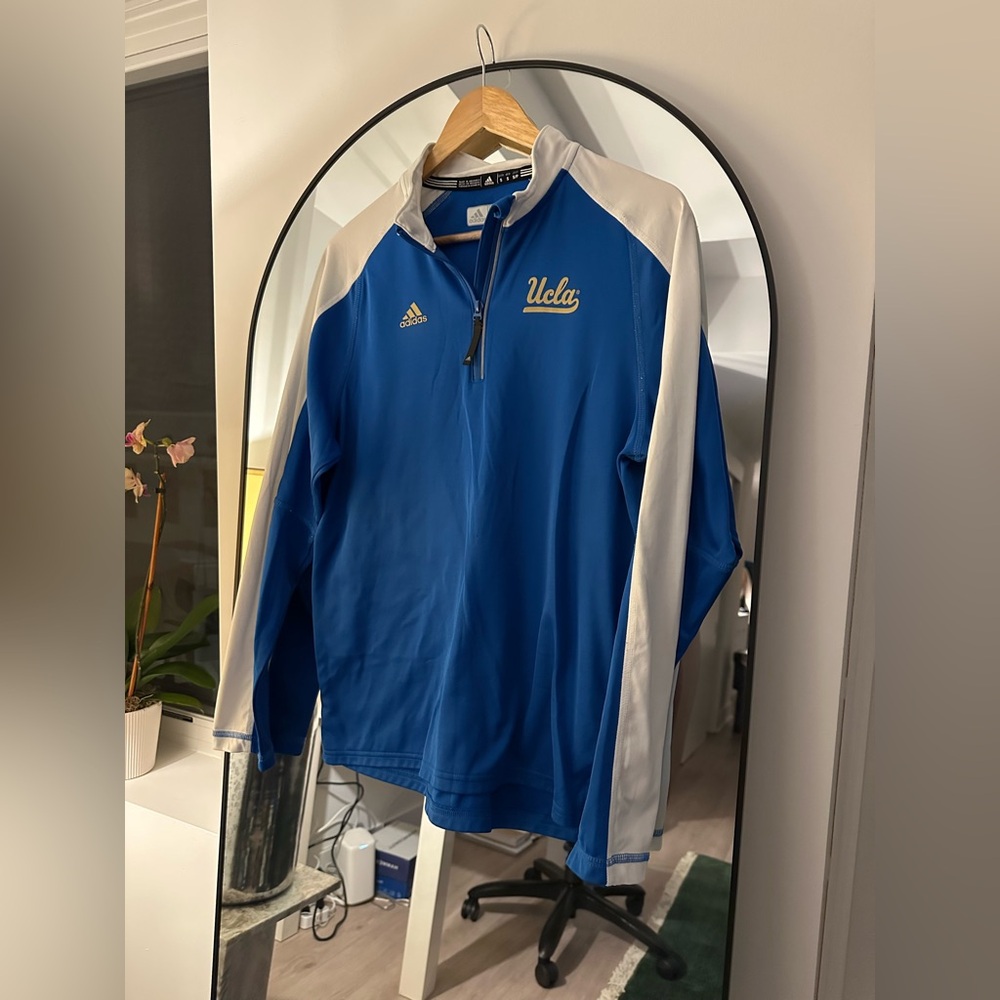 Adidas UCLA Quarter Zip Size Small